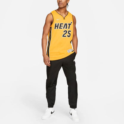 Nike NBA Miami Heat Kendrick Nunn Statement Edition Swingman Jersey – #25 Gold (CN9934-719)