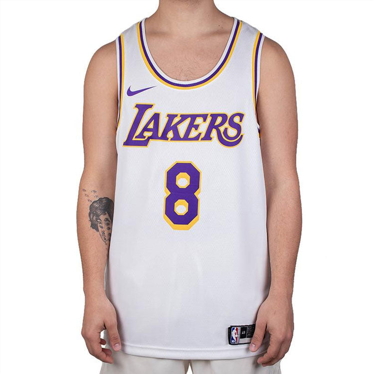 Nike NBA SW Swingman Jersey – Los Angeles Lakers Home #8 White | CI9503-100