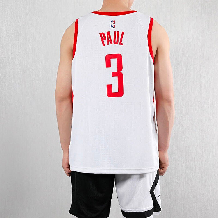Nike NBA Houston Rockets Chris Paul #3 Swingman Jersey – White (864419-101)