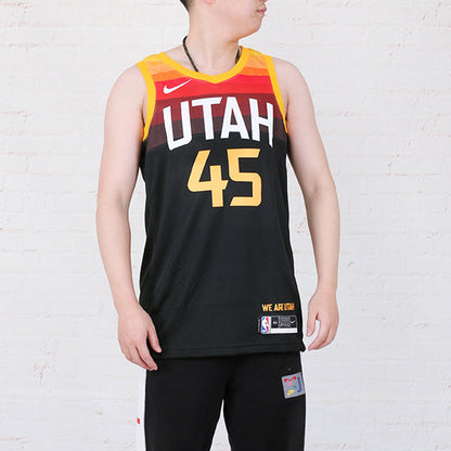 Nike NBA Utah Jazz Donovan Mitchell Dri-FIT City Edition Swingman Jersey | Black #45 | 2020/21 | CN1800-011