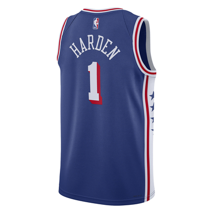 Nike Dri-FIT NBA Philadelphia 76ers James Harden Icon Edition Swingman Jersey 2023/24 (DX8620-400)