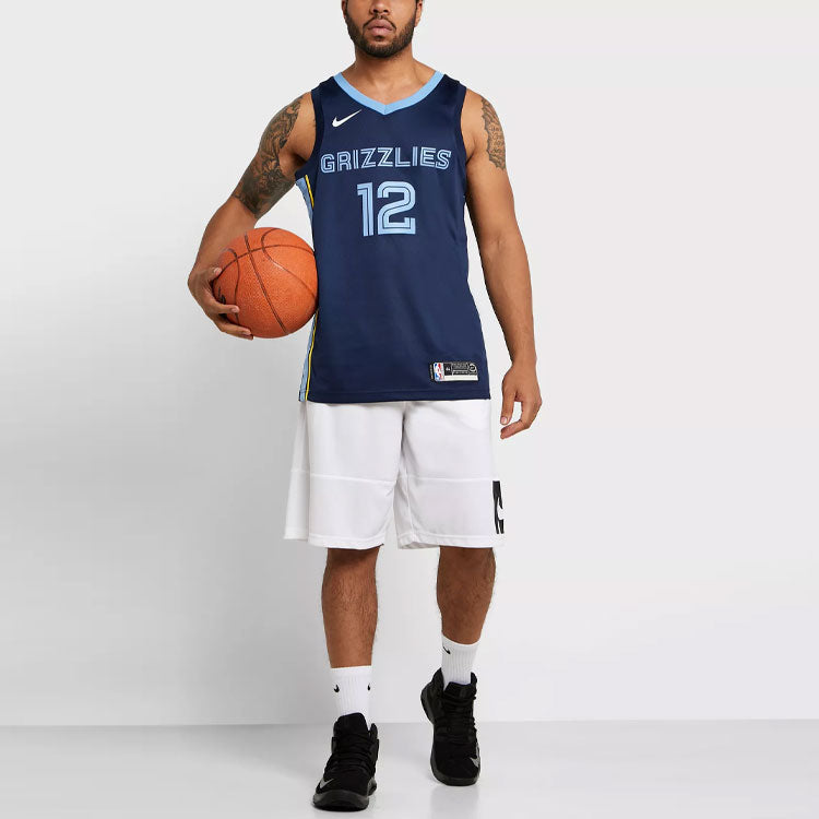 Nike NBA Memphis Grizzlies 'Ja Morant #12' SW Fan Edition Jersey 'Navy' (AA7095-426)