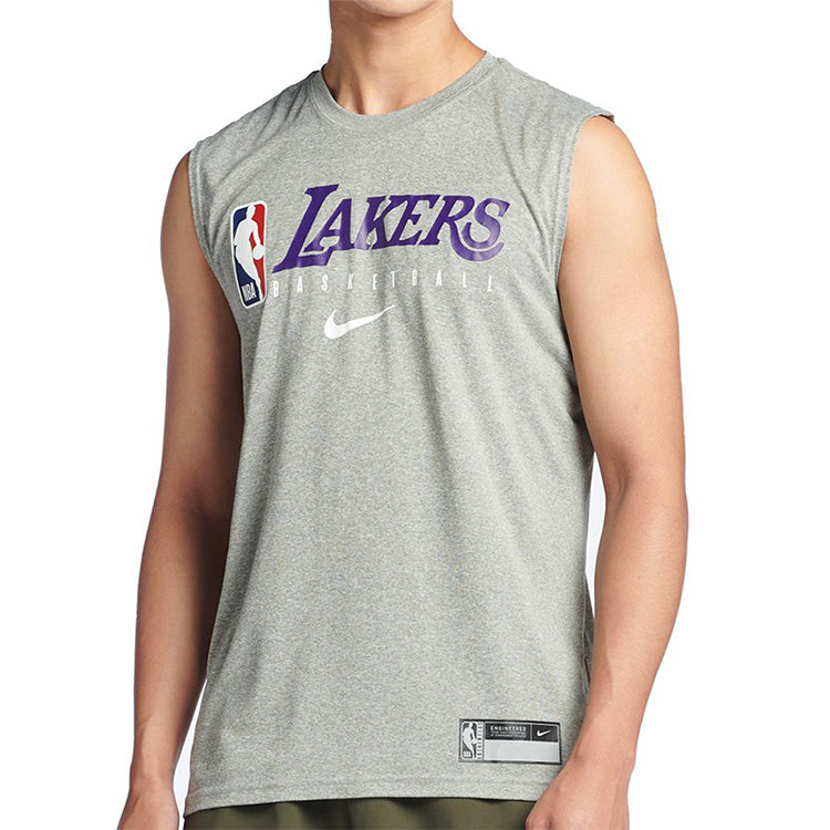 Nike NBA Los Angeles Lakers Sleeveless Swingman Jersey – Gray | AT0629-063