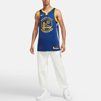 Nike NBA Golden State Warriors Stephen Curry #30 SW Fan Edition Jersey – Blue 2020/21 (CW3665-401)