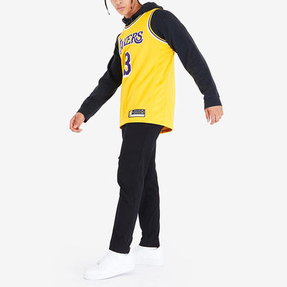 Nike NBA Los Angeles Lakers #3 Anthony Davis Swingman Fan Edition Jersey – Yellow | AA7099-742