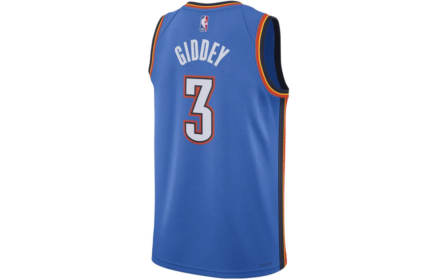 Nike Dri-FIT Josh Giddey #3 Oklahoma City Thunder Icon Edition 2022/23 Swingman Jersey – Blue | DN2016-404