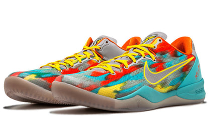 Nike Zoom Kobe 8 System 'Venice Beach' – Stadium Grey / Metallic Silver / Tour Yellow | 555035-002