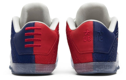 Nike Kobe 11 Elite Low 'USA' – White / University Red / Deep Royal Blue | 822675-184