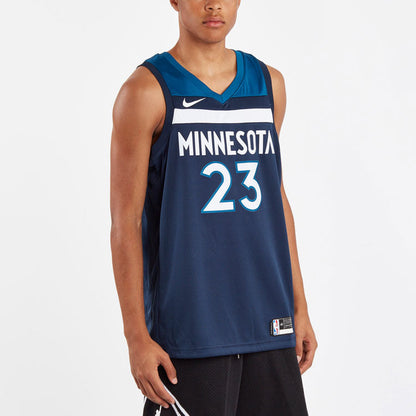 Nike NBA Minnesota Timberwolves Jimmy Butler Icon Edition Jersey | Deep Blue #23 | 864491-425