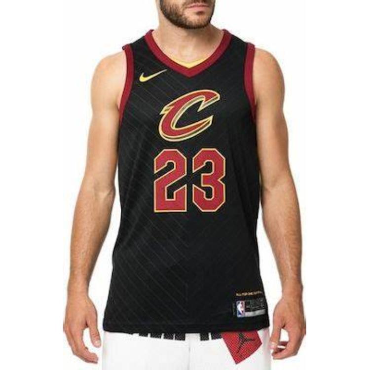 Nike NBA LeBron James Statement Edition AU Jersey – Black | Style 863148-010
