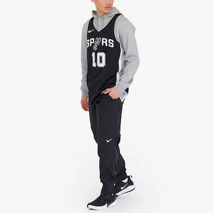 Nike NBA DeMar DeRozan #10 San Antonio Spurs Icon Edition Swingman Jersey – Black 864509-018