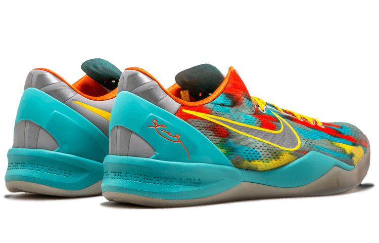 Nike Zoom Kobe 8 System 'Venice Beach' – Stadium Grey / Metallic Silver / Tour Yellow | 555035-002