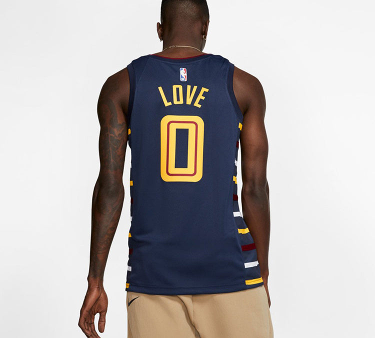 Nike NBA Cleveland Cavaliers City Edition Swingman Jersey 'Navy' – AV4630-420