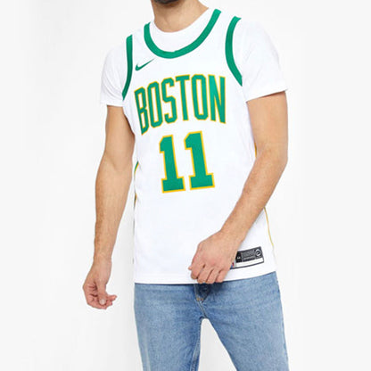 Nike Kyrie Irving Boston Celtics 2018/19 Swingman Jersey #11 – White/Green (AJ4596-101)
