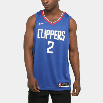 Nike NBA LA Clippers Kawhi Leonard SW Fan Edition Jersey | Blue #2 | CW3668-402