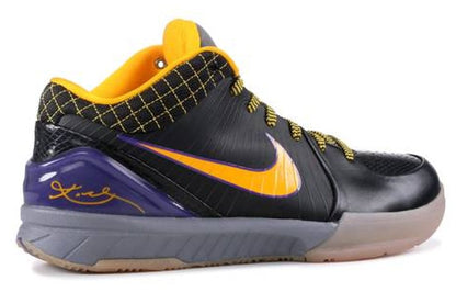 Nike Zoom Kobe 4 'Carpe Diem' – Black / Del Sol / Varsity Purple / Cool Grey (344335-001)