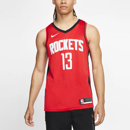 Nike x NBA Houston Rockets James Harden #13 Swingman Jersey – Red / Black (BV7992-657)