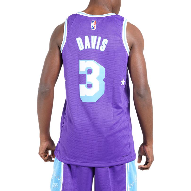 Nike NBA Anthony Davis #3 Los Angeles Lakers 'The Lakers Dynasty' City Edition Swingman Jersey – Purple (DB4032-505)