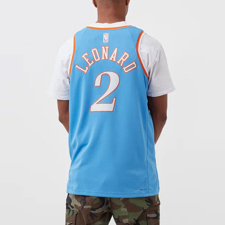 Nike NBA LA Clippers Kawhi Leonard Icon Edition Swingman Jersey | Blue #2 | DB4031-462