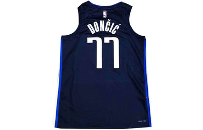 Nike NBA Dallas Mavericks Luka Doncic SW Fan Edition Jersey | Navy Blue #77 | 2020/21 | CV9474-421