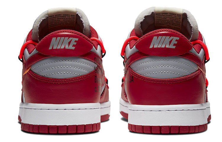 Nike x Off-White Dunk Low 'University Red' – CT0856-600