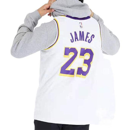 Nike NBA Los Angeles Lakers LeBron James #23 Association Edition Swingman Jersey (2020) – CW3595-101