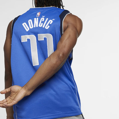 Nike NBA Luka Dončič Dallas Mavericks SW Fan Edition Swingman Jersey #77 – Blue (864469-487)