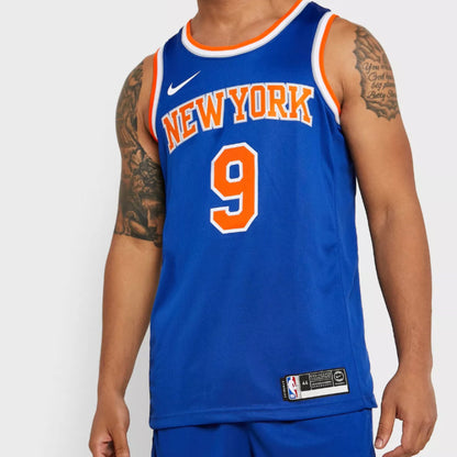 Nike Swingman Jersey – New York Knicks RJ Barrett #9 (Icon Edition, Royal Blue)
