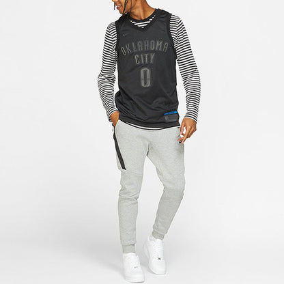 Nike NBA OKC Thunder Russell Westbrook MVP Connected Jersey – Black (BQ5415-010)