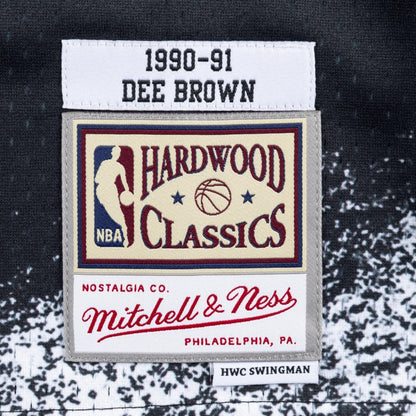 Mitchell & Ness x NBA Boston Celtics #7 Dee Brown 1991 Dunk Contest Jersey – Black | SMJYNG18430