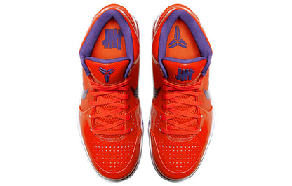 Nike x Undefeated Kobe 4 Protro 'Team Orange' – Devin Booker (CQ3869-800)