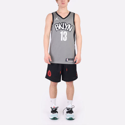 Nike NBA Brooklyn Nets Kevin Durant Statement Edition Swingman Jersey 'Grey/White' (CV9469-002)