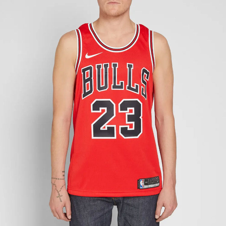 Nike NBA Chicago Bulls Michael Jordan Icon Edition Swingman Jersey | Red #23 | AO2915-657