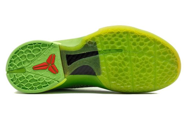 Nike Zoom Kobe 6 'Grinch' – Green Apple / Varsity Red (429659-701)