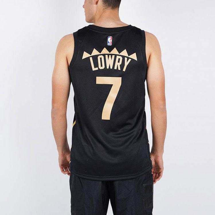 Nike NBA Toronto Raptors Kyle Lowry SW Fan Edition Jersey | Black #7 | AV4674-011