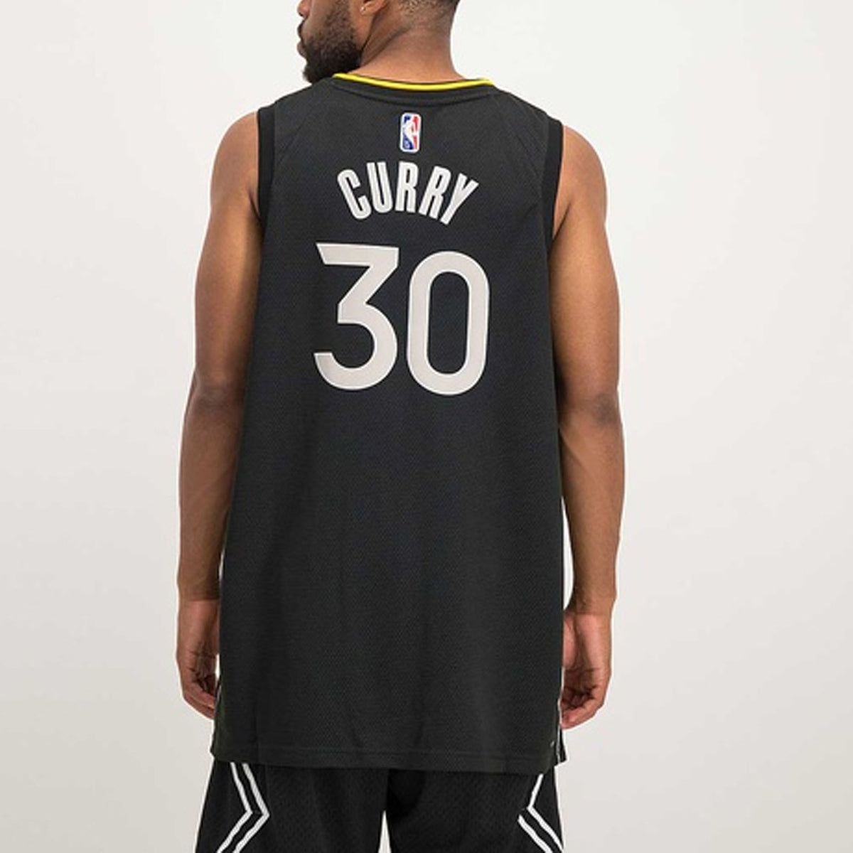 Nike NBA Golden State Warriors Stephen Curry Icon Edition Swingman Jersey | Black #30 | DH8056-010