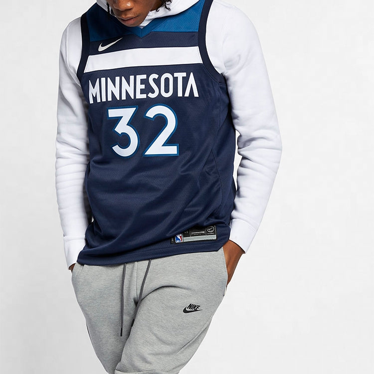 Nike x NBA Minnesota Timberwolves Karl-Anthony Towns #32 Swingman Jersey – Navy / Blue (864491-420)