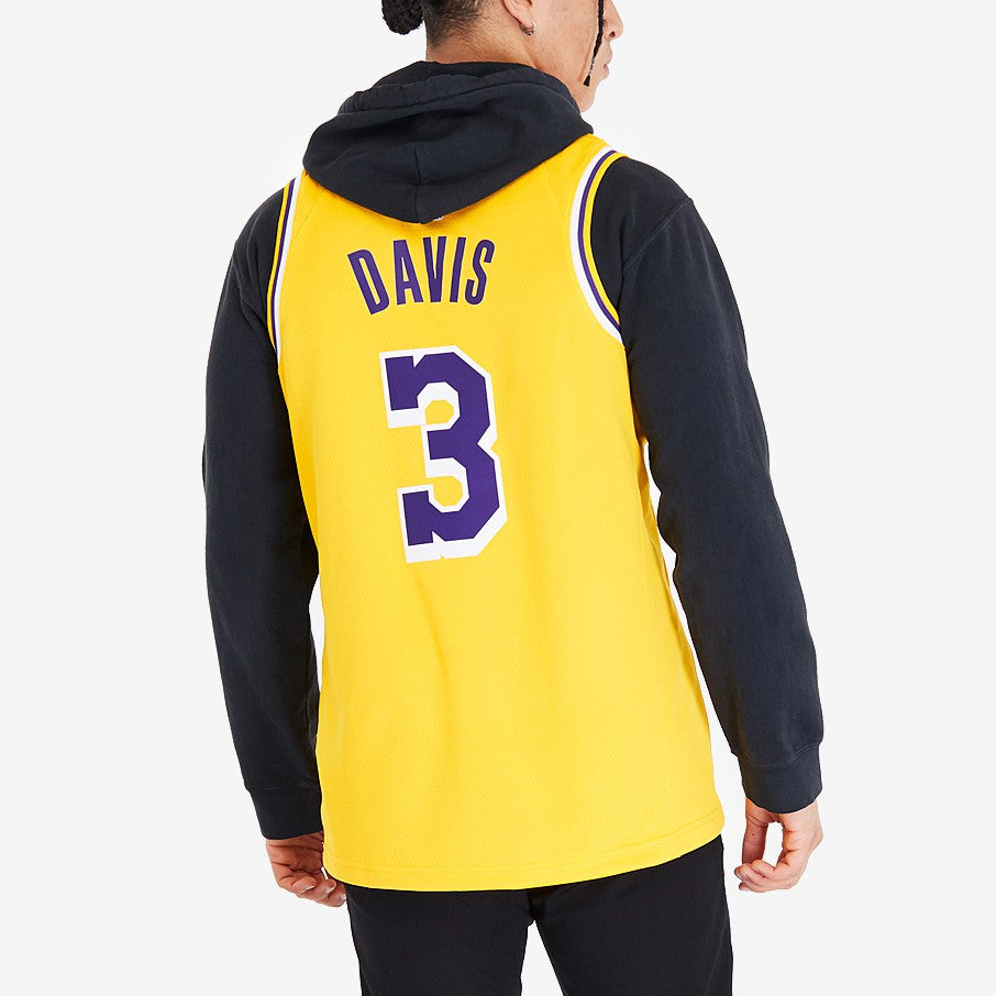 Nike NBA Los Angeles Lakers #3 Anthony Davis Swingman Fan Edition Jersey – Yellow | AA7099-742