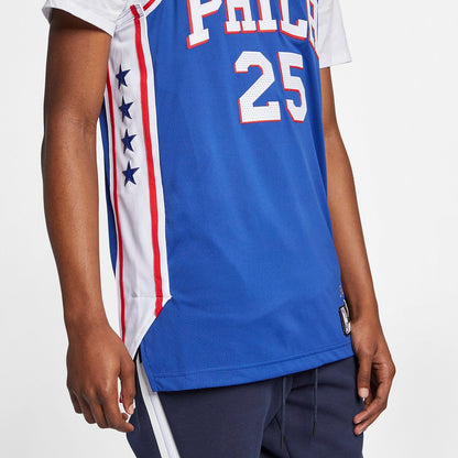 Nike NBA Philadelphia 76ers Ben Simmons #25 Swingman Jersey – Blue | AV2688-495