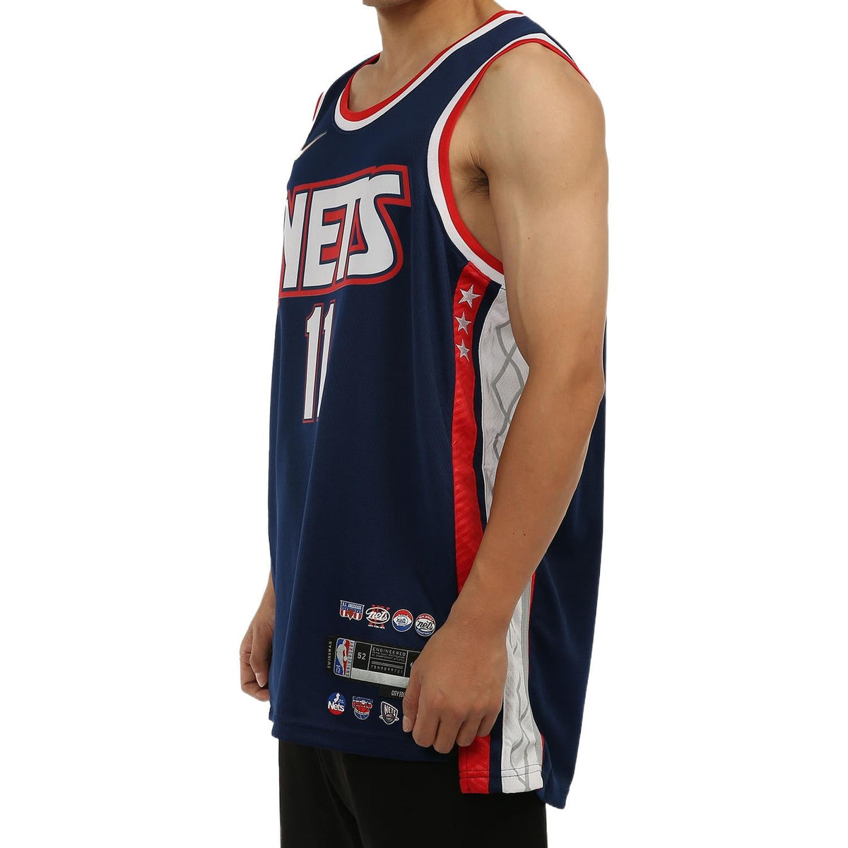Nike NBA 75th Anniversary Brooklyn Nets Kyrie Irving Swingman Jersey | Blue #11 | DB4018-400