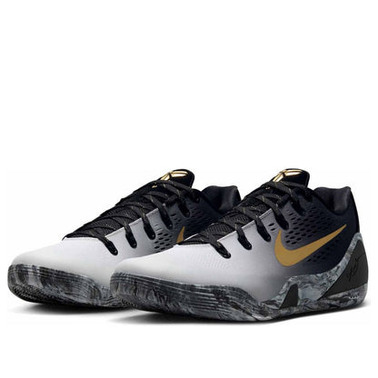 Nike Kobe 9 Elite Low EM Protro “Mambacita” – Black / Metallic Gold / Wolf Grey (FZ7333-002)