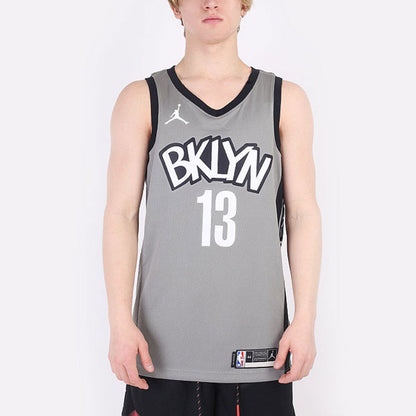 Nike NBA Brooklyn Nets Kevin Durant Statement Edition Swingman Jersey 'Grey/White' (CV9469-002)