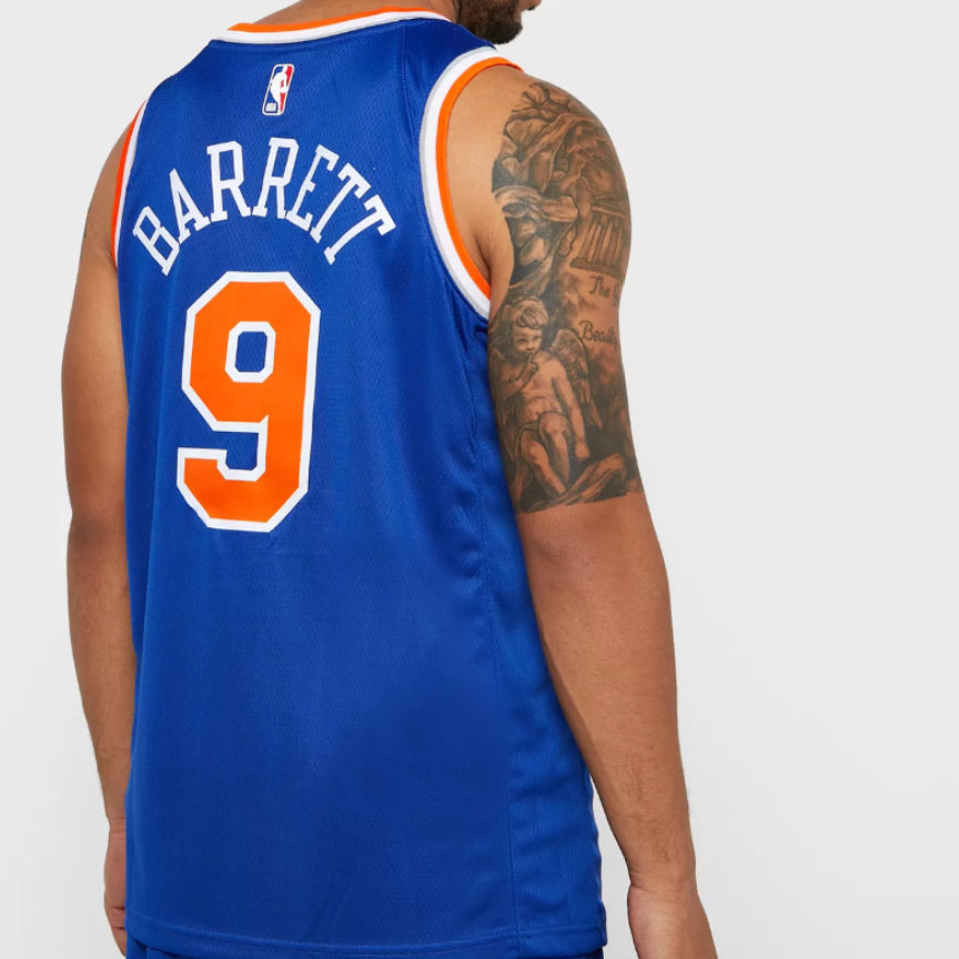 Nike Swingman Jersey – New York Knicks RJ Barrett #9 (Icon Edition, Royal Blue)