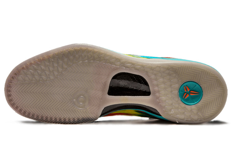 Nike Zoom Kobe 8 System 'Venice Beach' – Stadium Grey / Metallic Silver / Tour Yellow | 555035-002