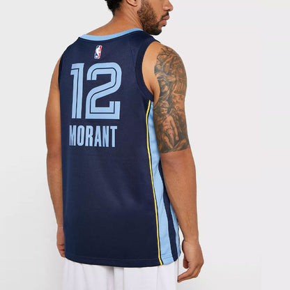 Nike NBA Memphis Grizzlies 'Ja Morant #12' SW Fan Edition Jersey 'Navy' (AA7095-426)