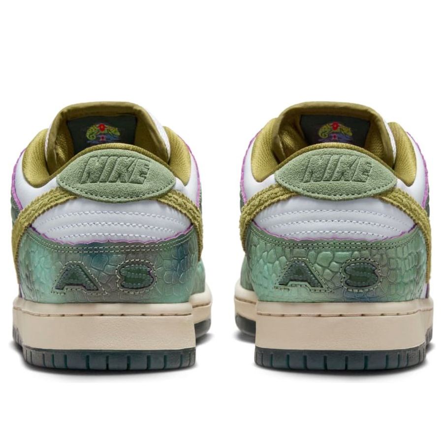 Nike SB Dunk Low x Alexis Sablone ‘Chameleon’ – Oil Green / Desert Moss / White | HJ3386-300