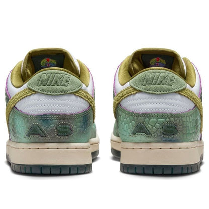 Nike SB Dunk Low x Alexis Sablone ‘Chameleon’ – Oil Green / Desert Moss / White | HJ3386-300