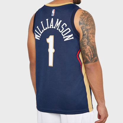 Nike NBA New Orleans Pelicans SW Fan Edition Jersey – Zion Williamson #1 Navy (864493-427)
