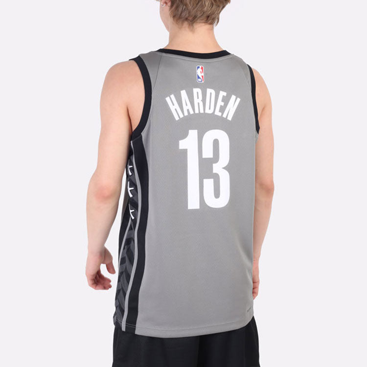 Nike NBA Brooklyn Nets Kevin Durant Statement Edition Swingman Jersey 'Grey/White' (CV9469-002)