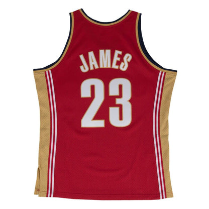 Mitchell & Ness NBA Cleveland Cavaliers Swingman Jersey – LeBron James #23 (2003-04) – Wine | Style 200472828